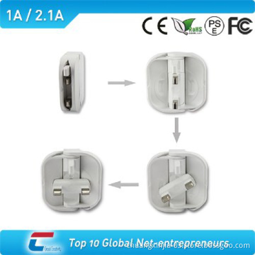 new phone charger T02 with folded protection cover